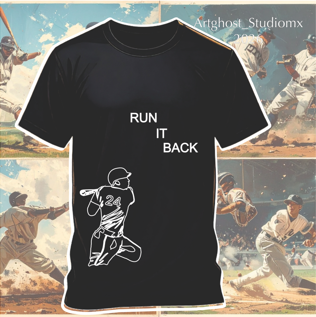 Camiseta manga corta - Run It Back