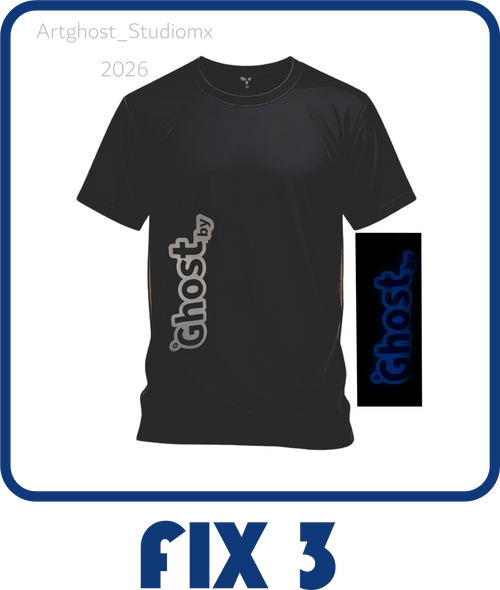 Artghost Fix 3 – Glow Azul Nocturno