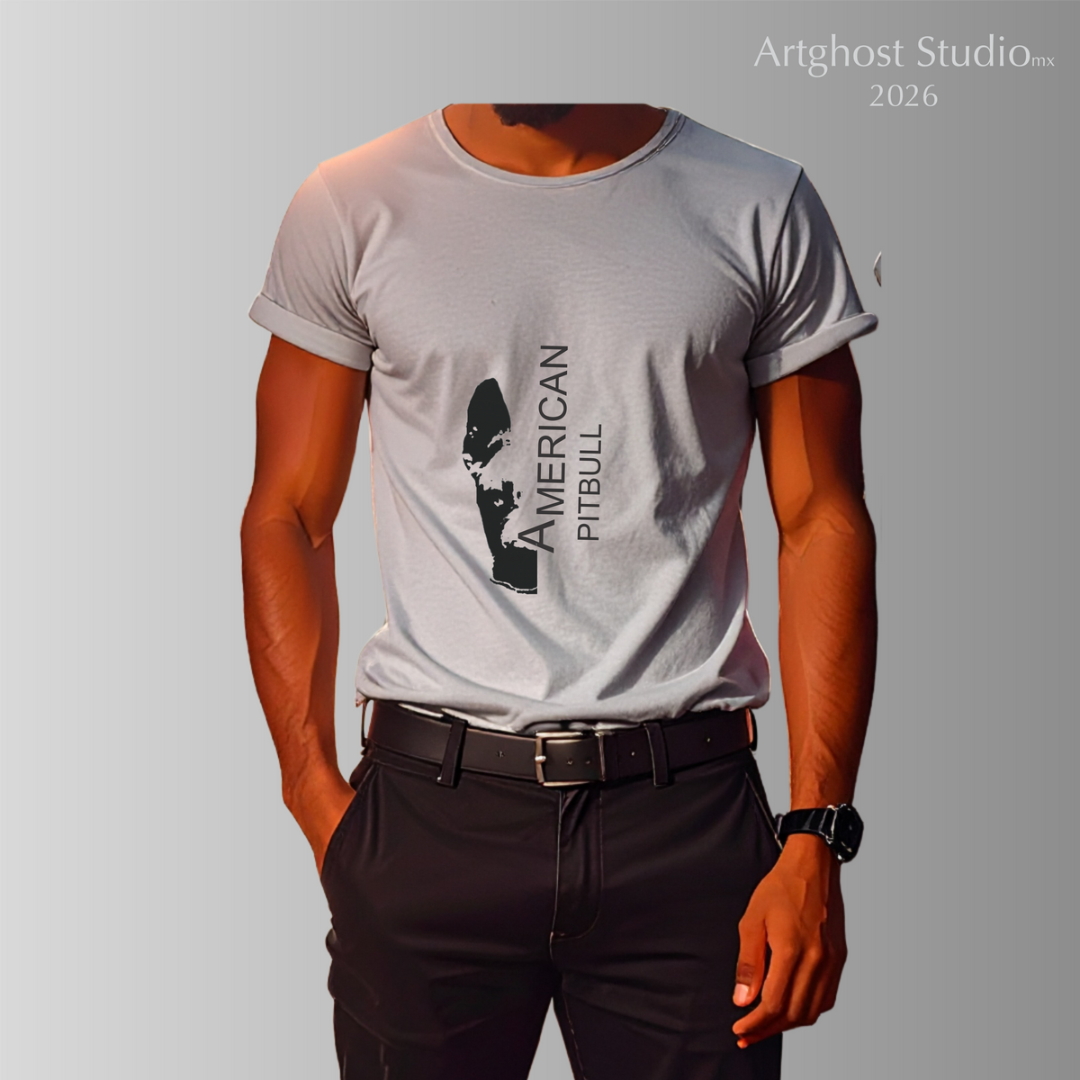 Camiseta manga corta - American Pit Bull